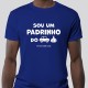 T-shirt homem “Padrinho do c*r*lho”